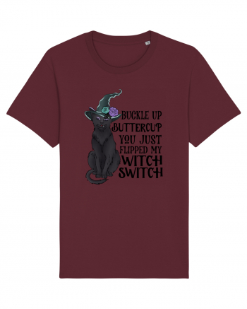 Witch Switch Cat Burgundy