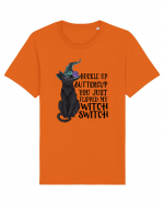 Witch Switch Cat Tricou mânecă scurtă Unisex Rocker