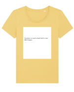 Life 461 Tricou mânecă scurtă guler larg fitted Damă Expresser