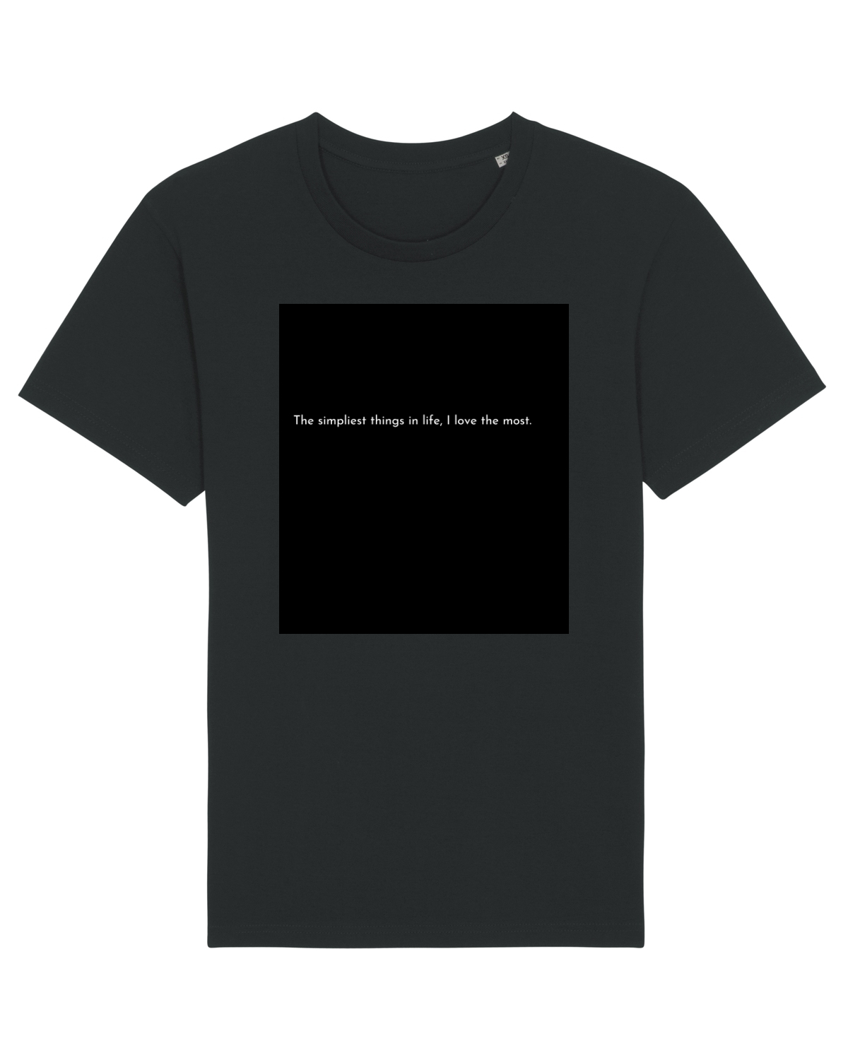 Tricou mânecă scurtă Unisex Rocker Black