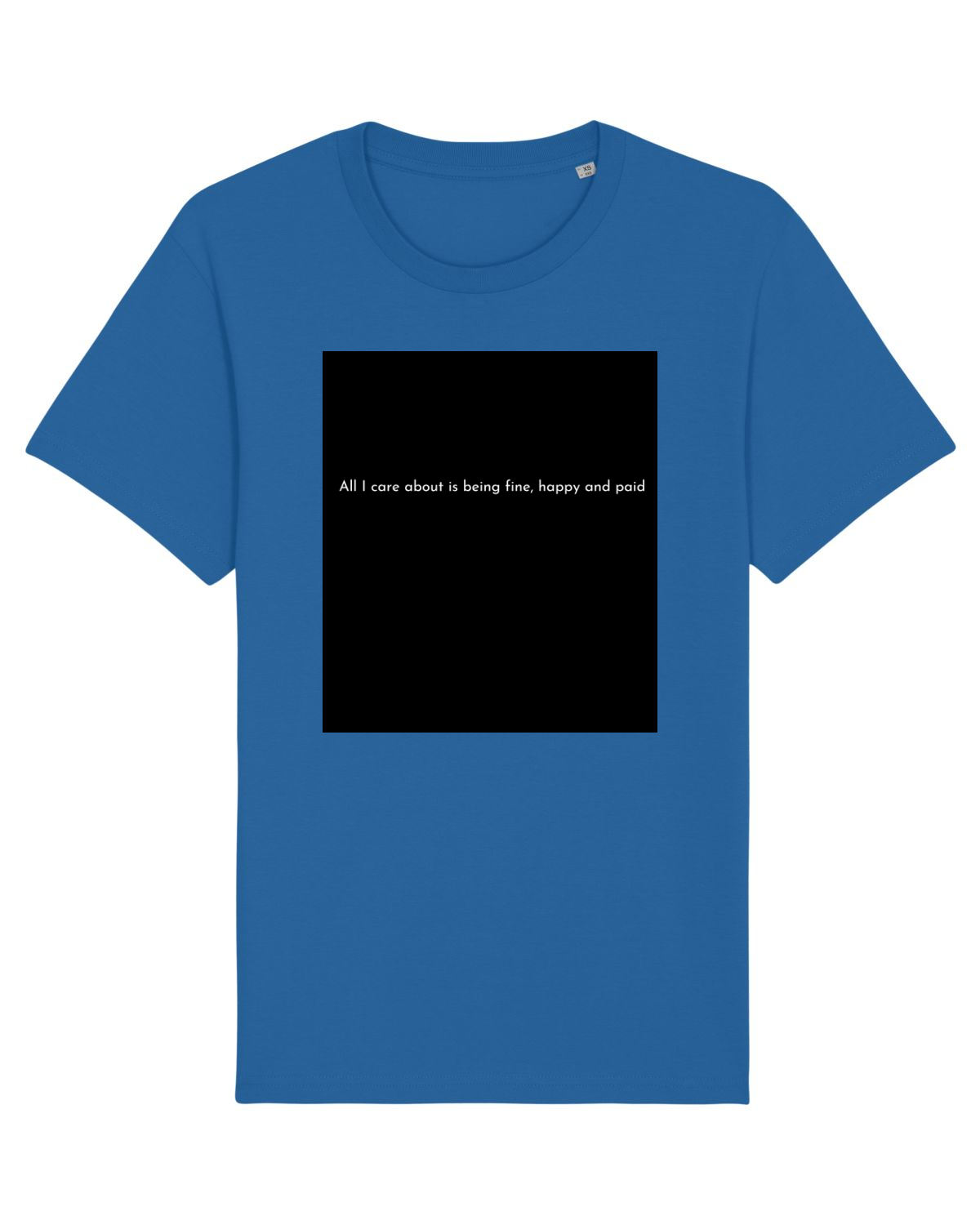 Tricou mânecă scurtă Unisex Rocker Royal Blue