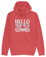 Hello Summer Hanorac cu fermoar Unisex Connector