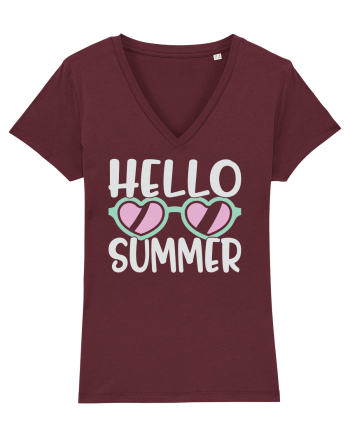 Hello Summer Burgundy