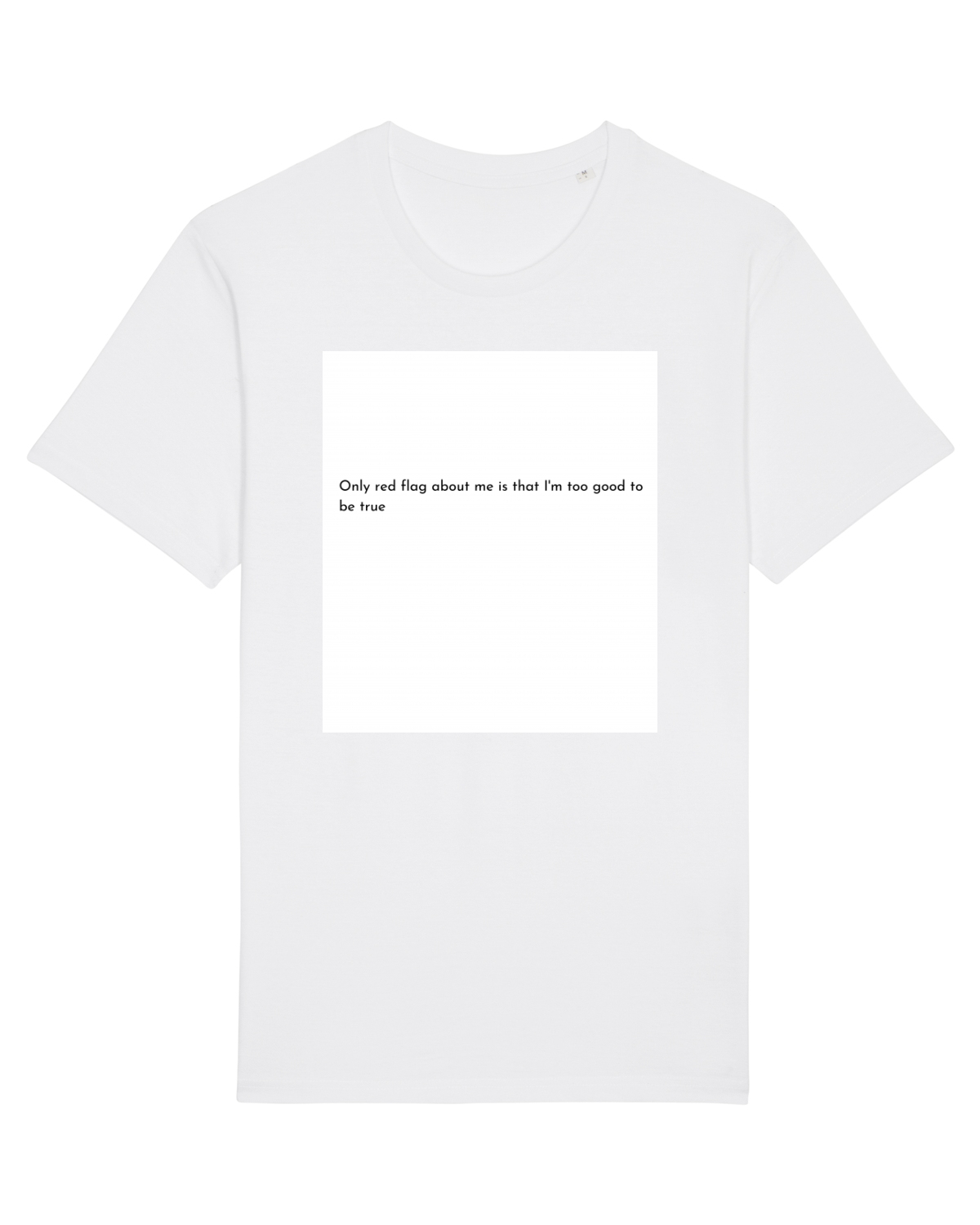 Tricou mânecă scurtă Unisex Rocker White