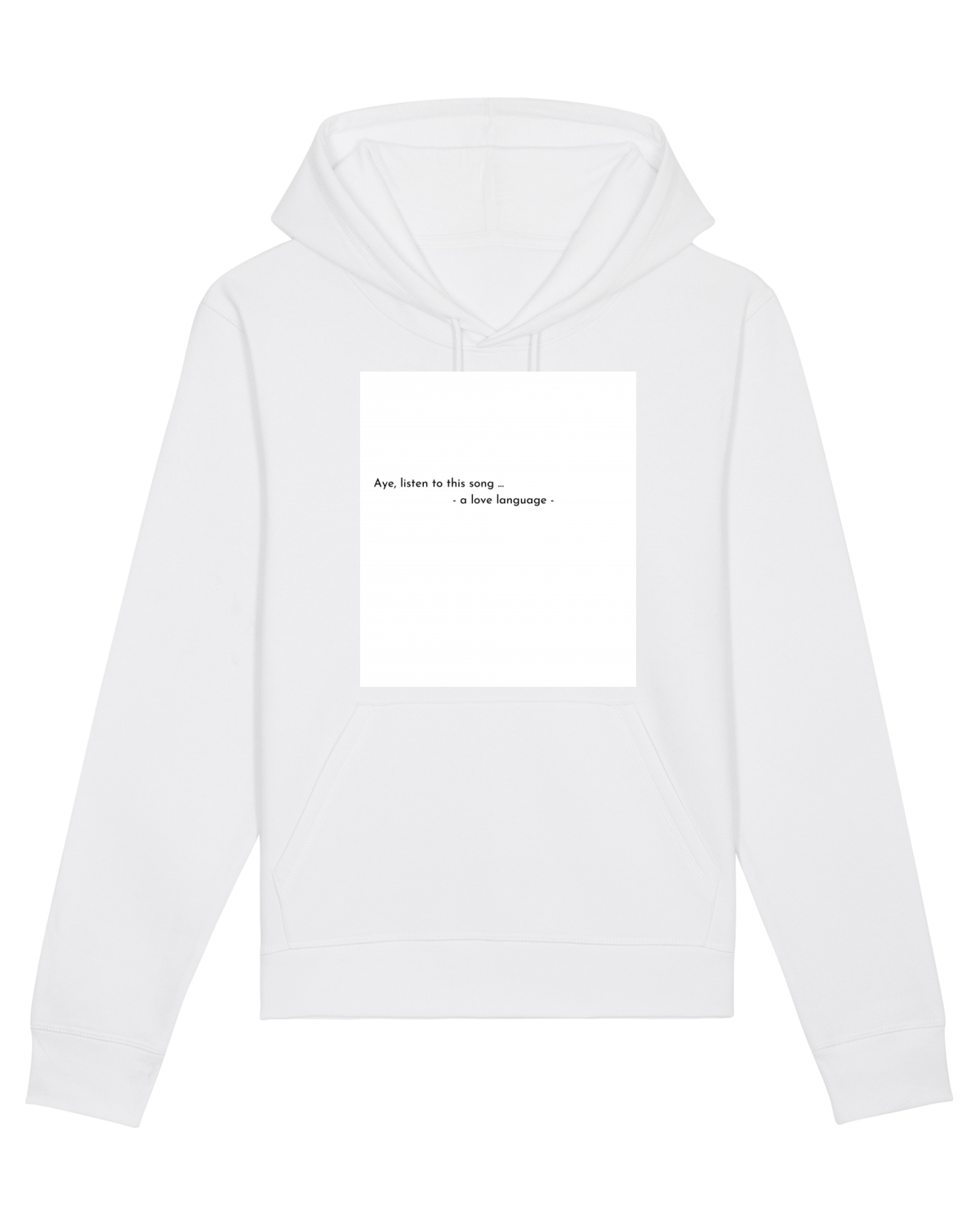 Hanorac Unisex Drummer White