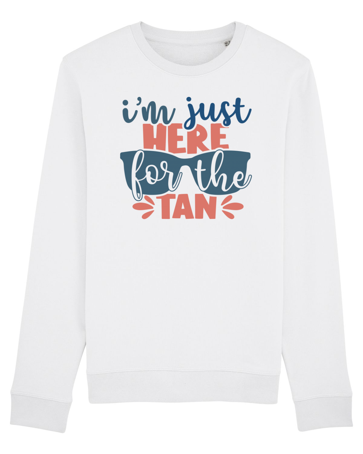 Bluză mânecă lungă Unisex Rise White