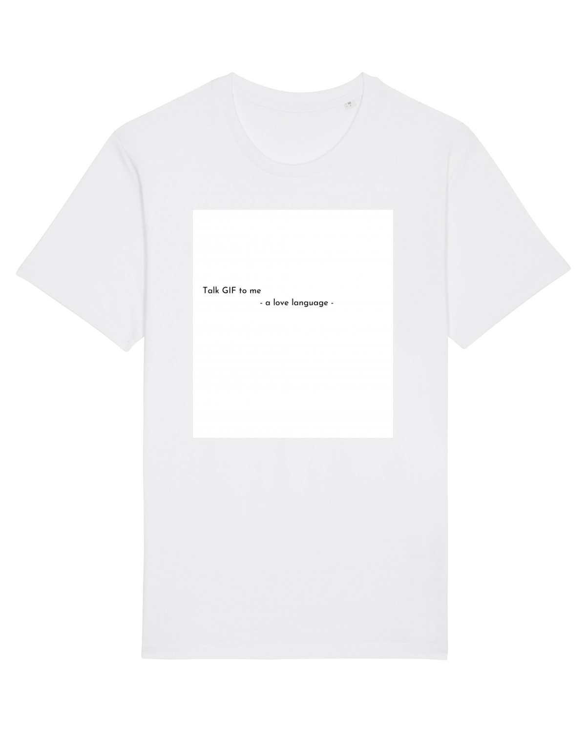 Tricou mânecă scurtă Unisex Rocker White