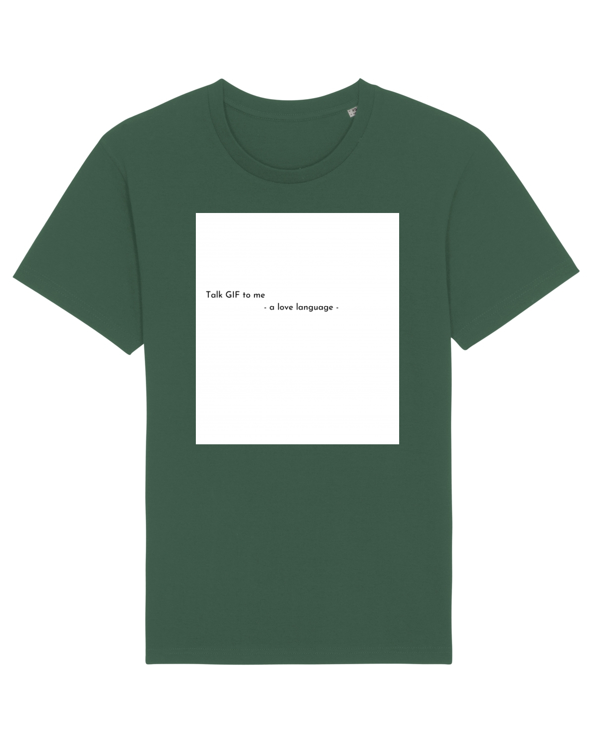 Tricou mânecă scurtă Unisex Rocker Bottle Green