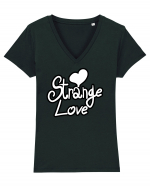 Strange love Tricou mânecă scurtă guler V Damă Evoker