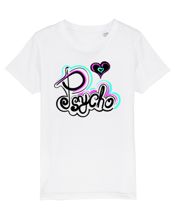 Psycho text White