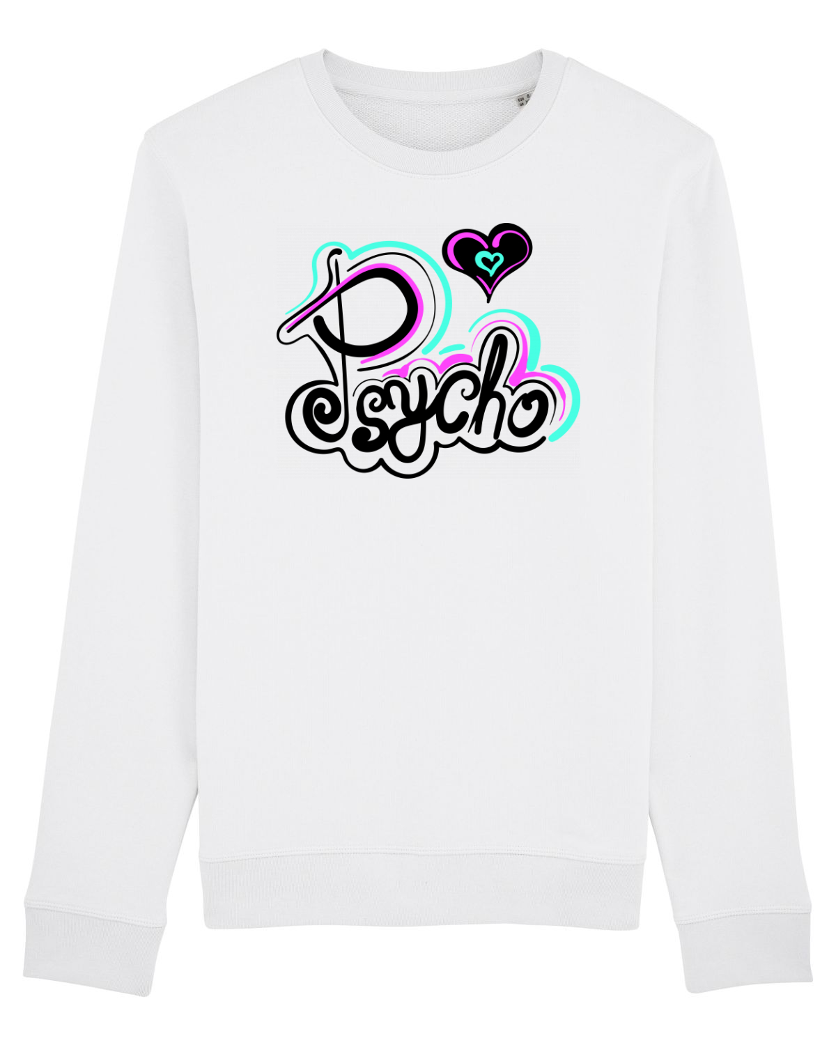 Bluză mânecă lungă Unisex Rise White