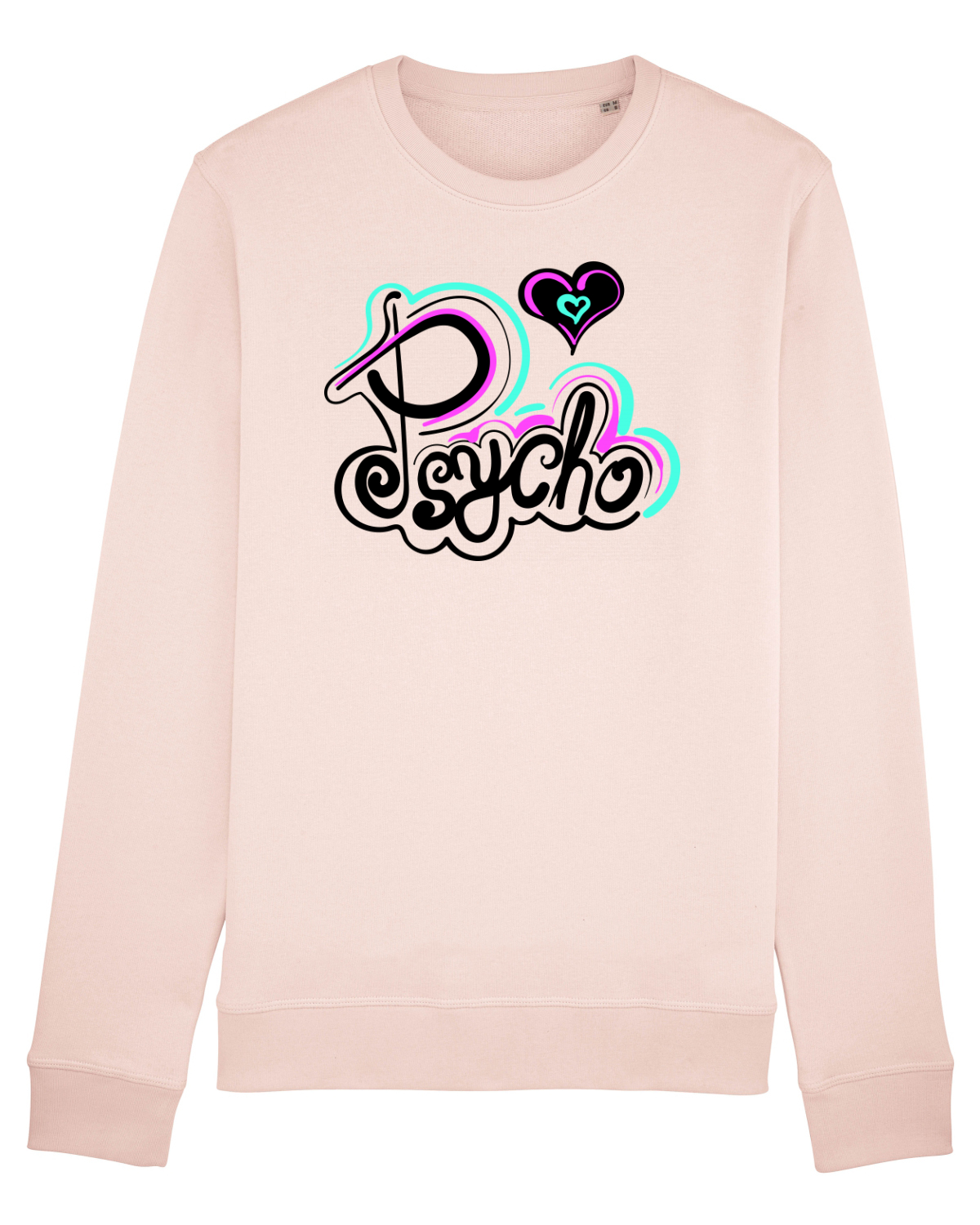 Bluză mânecă lungă Unisex Rise Candy Pink