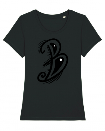 B letter Black