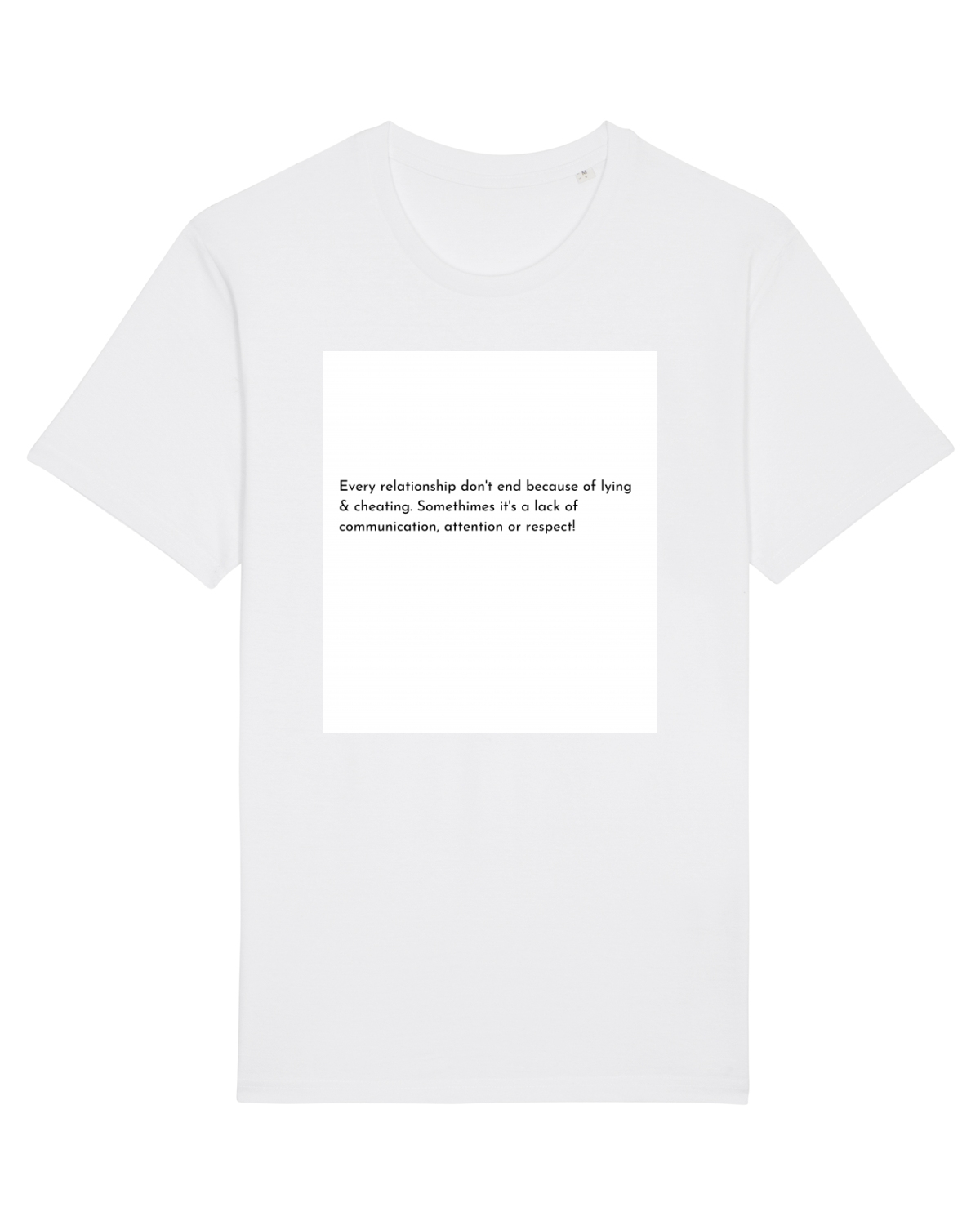 Tricou mânecă scurtă Unisex Rocker White