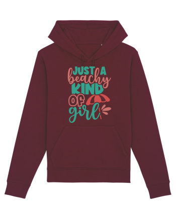 Just a beachy kind of girl Burgundy