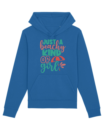 Just a beachy kind of girl Royal Blue