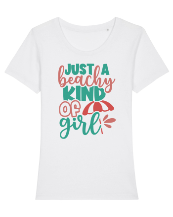 Just a beachy kind of girl White