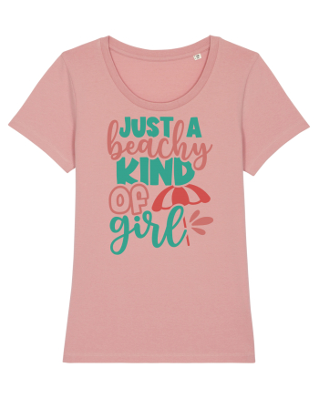Just a beachy kind of girl Canyon Pink