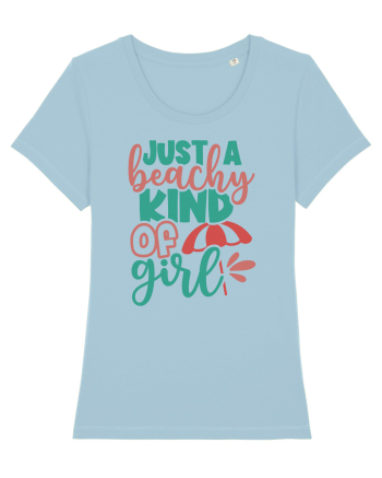 Just a beachy kind of girl Sky Blue