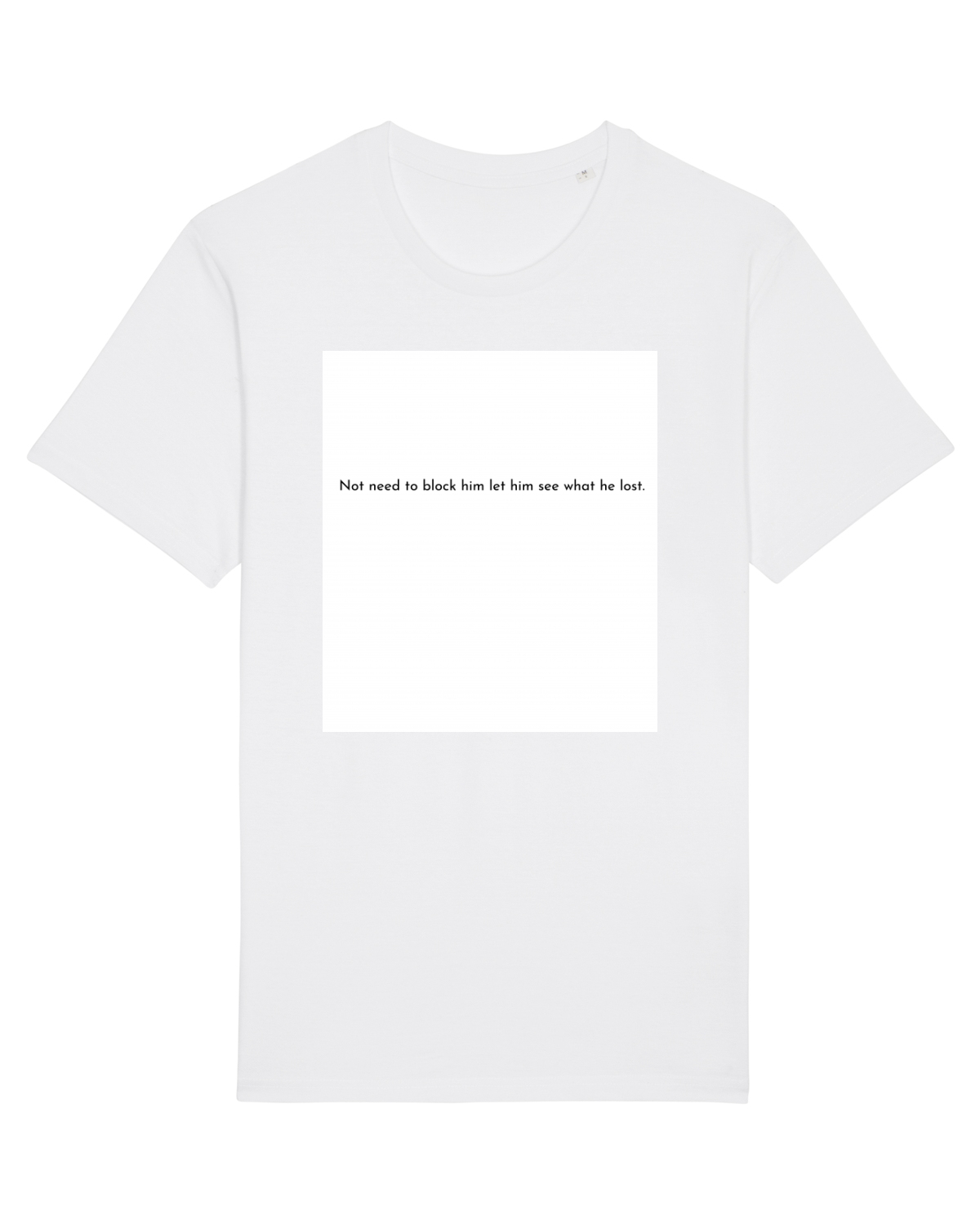 Tricou mânecă scurtă Unisex Rocker White