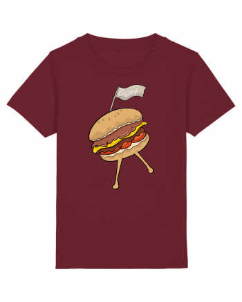 Dancing burger Burgundy