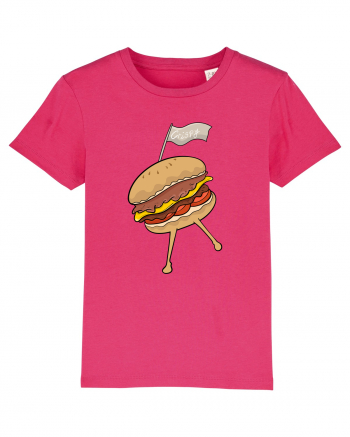 Dancing burger Raspberry