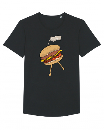 Dancing burger Black