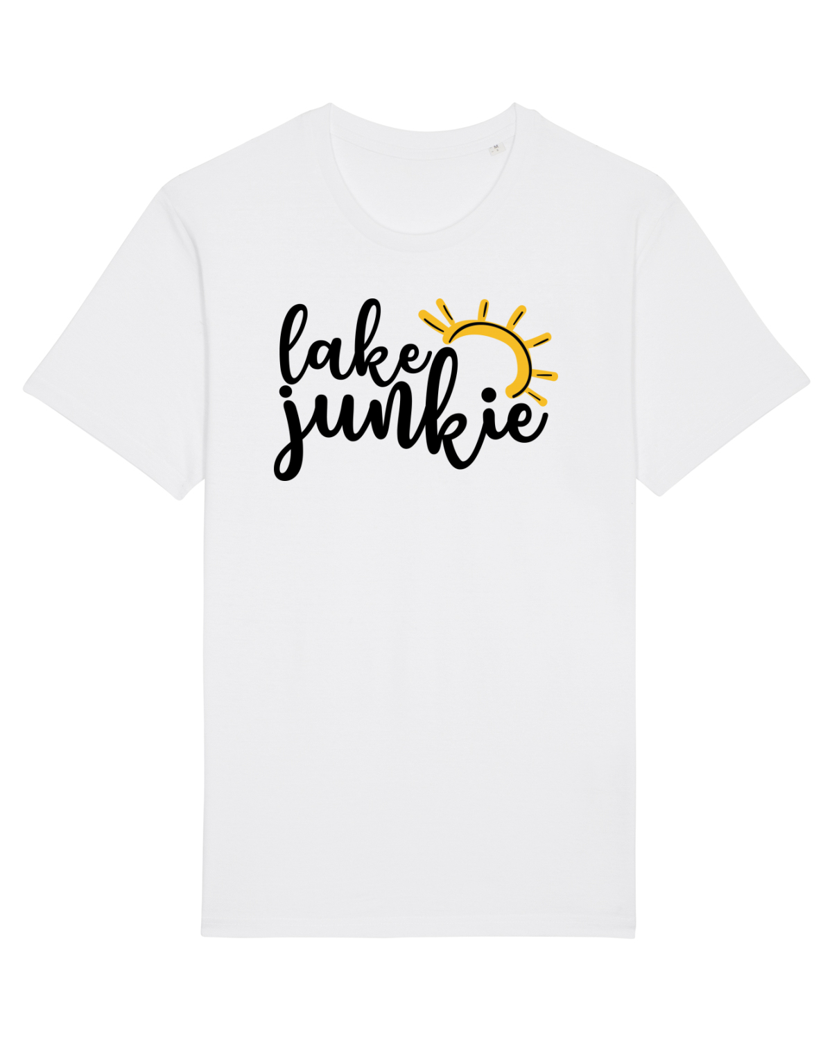 Tricou mânecă scurtă Unisex Rocker White