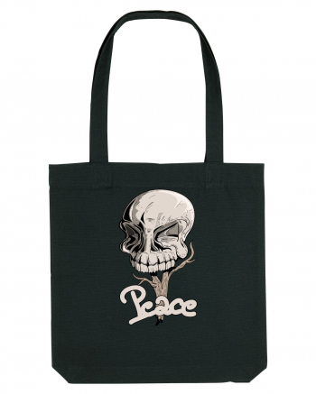 Peace skull head Black