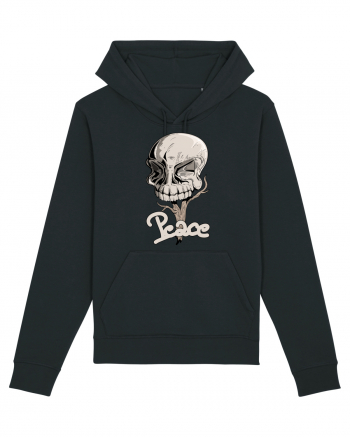 Peace skull head Black