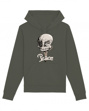 Peace skull head Khaki