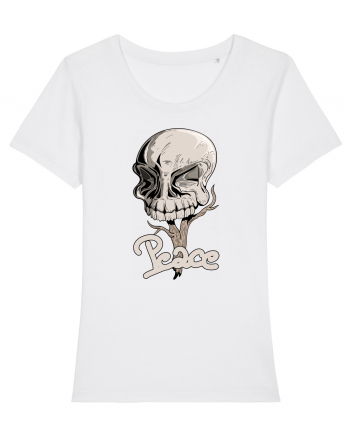 Peace skull head White