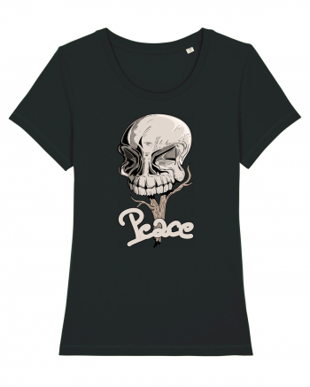 Peace skull head Black