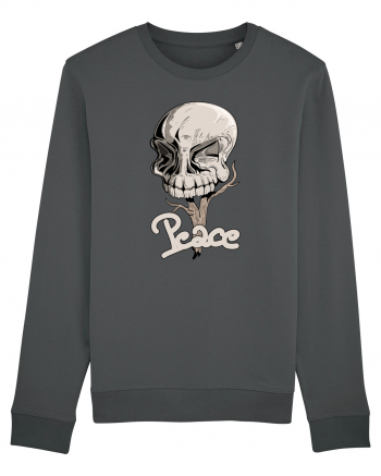 Peace skull head Anthracite