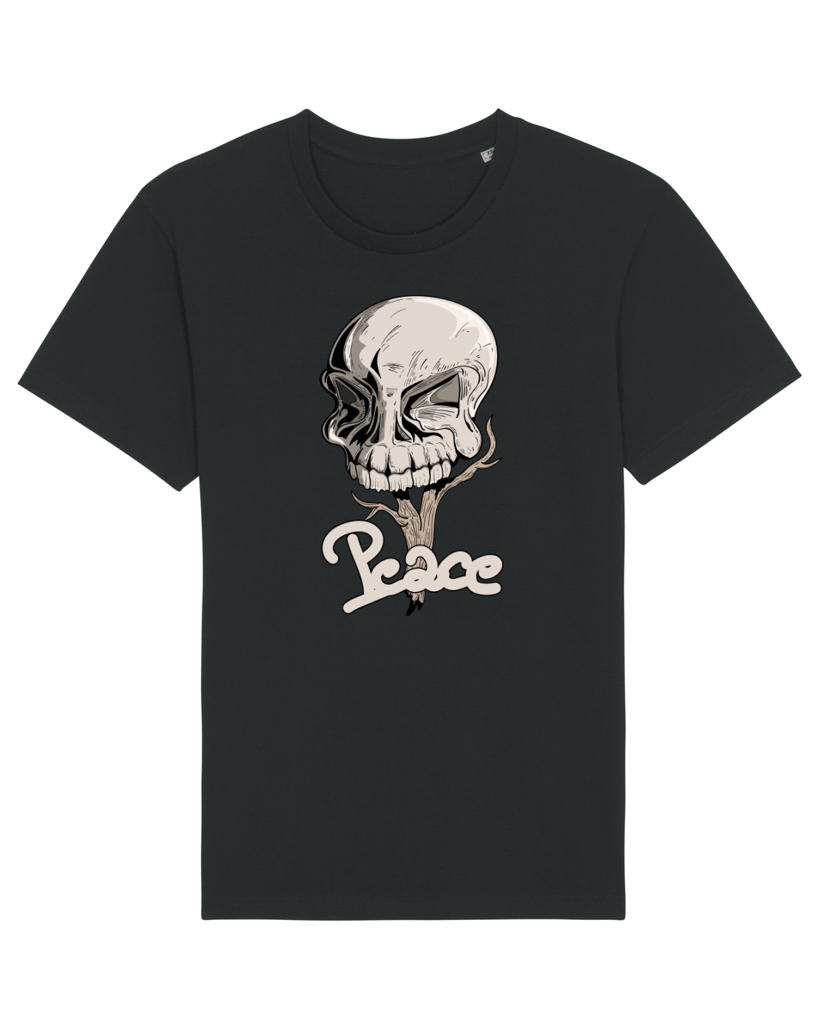 Tricou mânecă scurtă Unisex Rocker Black