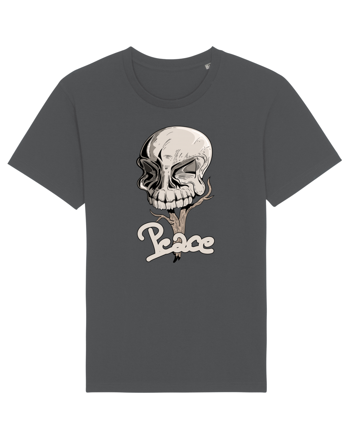 Tricou mânecă scurtă Unisex Rocker Anthracite