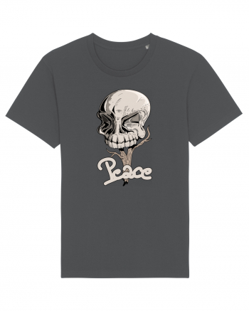 Peace skull head Anthracite