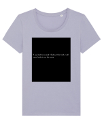 Life 502 Tricou mânecă scurtă guler larg fitted Damă Expresser