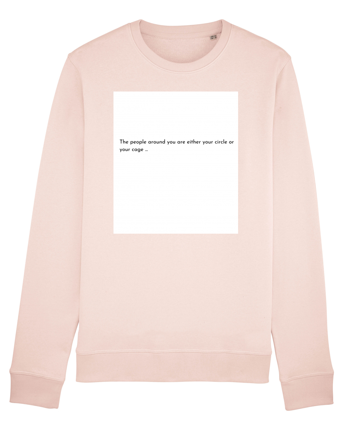 Bluză mânecă lungă Unisex Rise Candy Pink