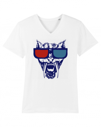 3D Tiger White