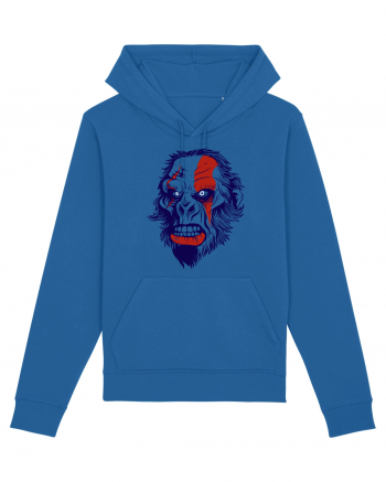 Ape Angry Face Royal Blue