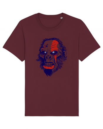 Ape Angry Face Burgundy