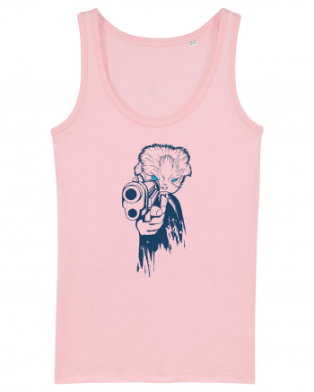 Gun Cat Cotton Pink