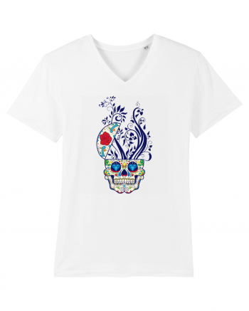 Mexican Skull White