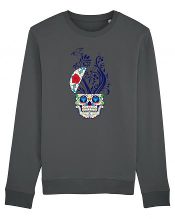 Mexican Skull Anthracite