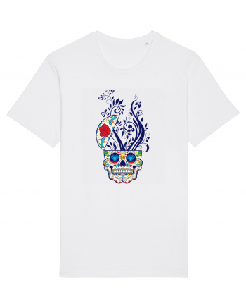 Mexican Skull White