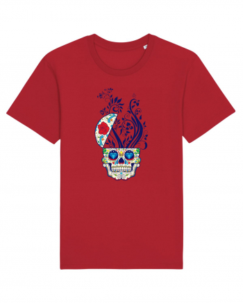 Mexican Skull Red