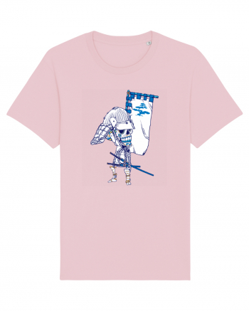 Samurai Skull Cotton Pink