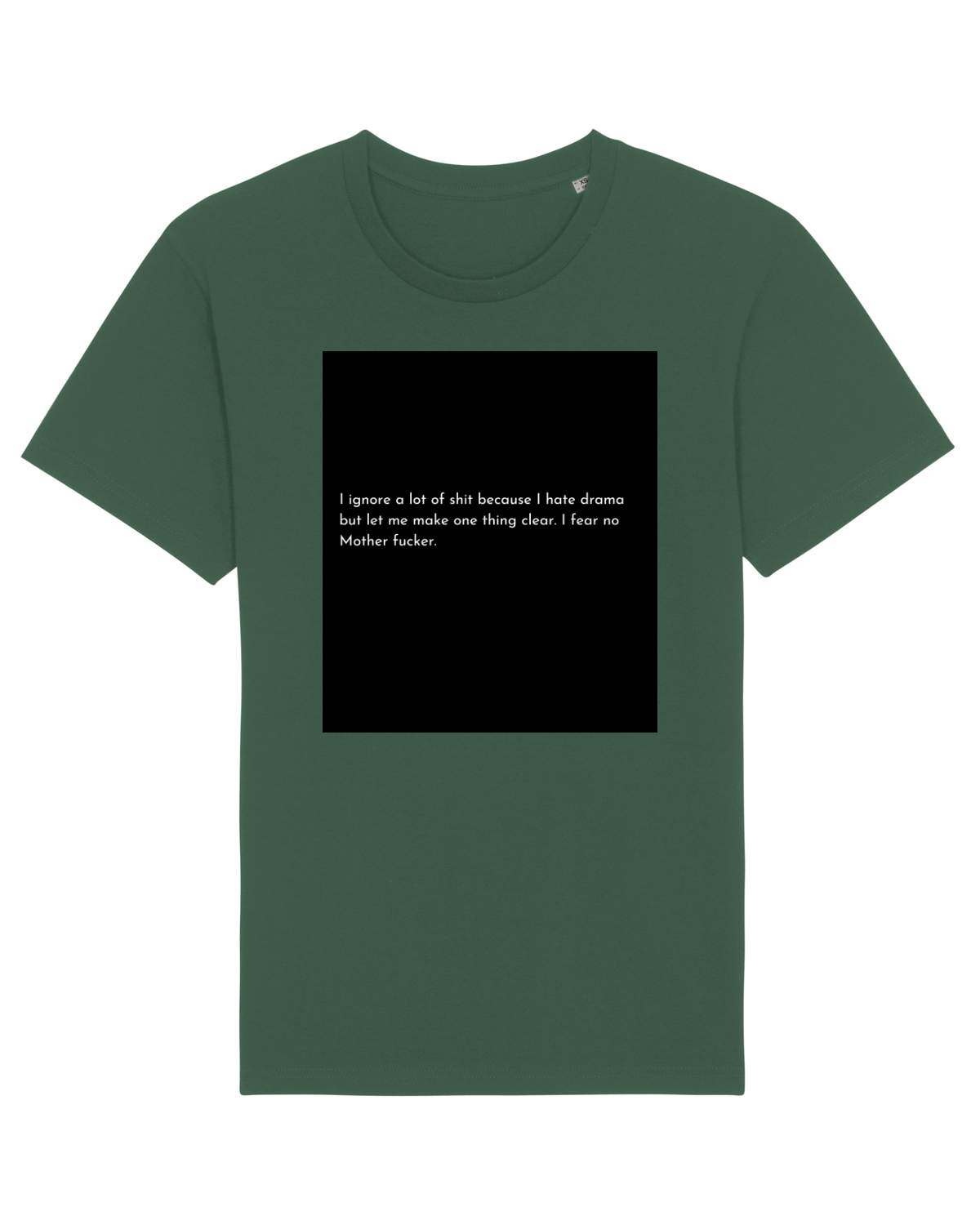 Tricou mânecă scurtă Unisex Rocker Bottle Green