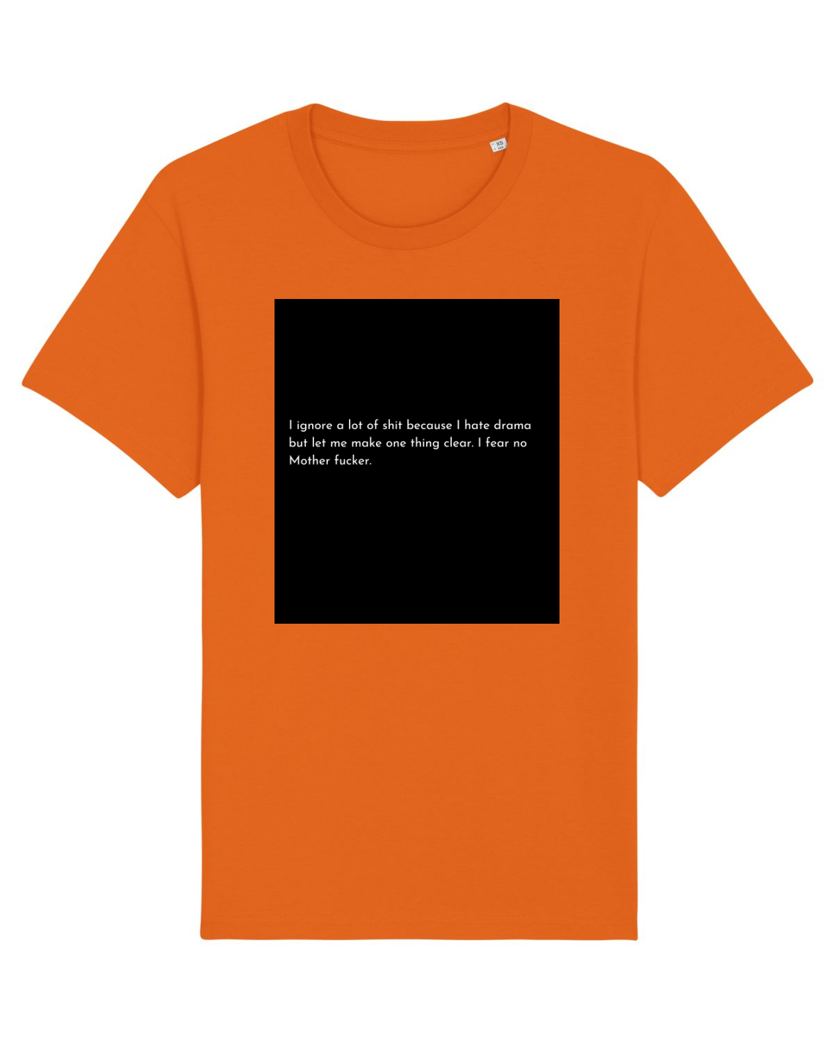 Tricou mânecă scurtă Unisex Rocker Bright Orange